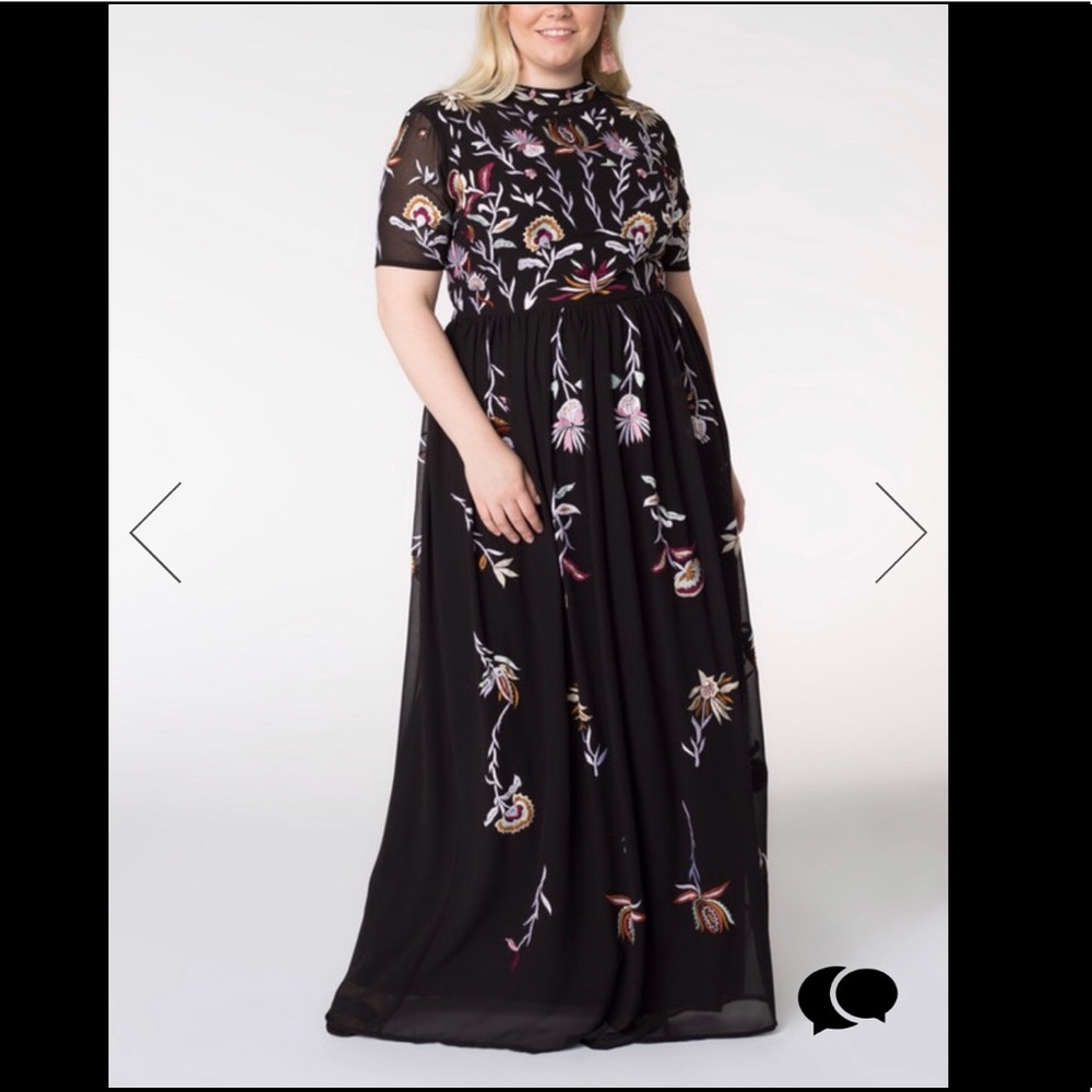 Hand Embellished Embroidered Dress